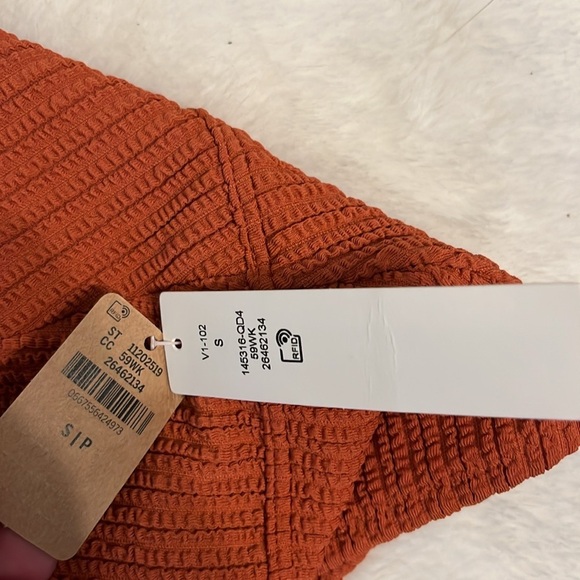 Victoria's Secret Pink High-Waisted Amber clay bikini bottom small - Picture 4 of 6